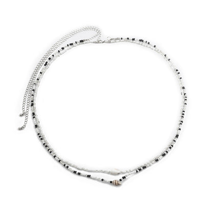 Star Beaded Double Layers Waist Chain