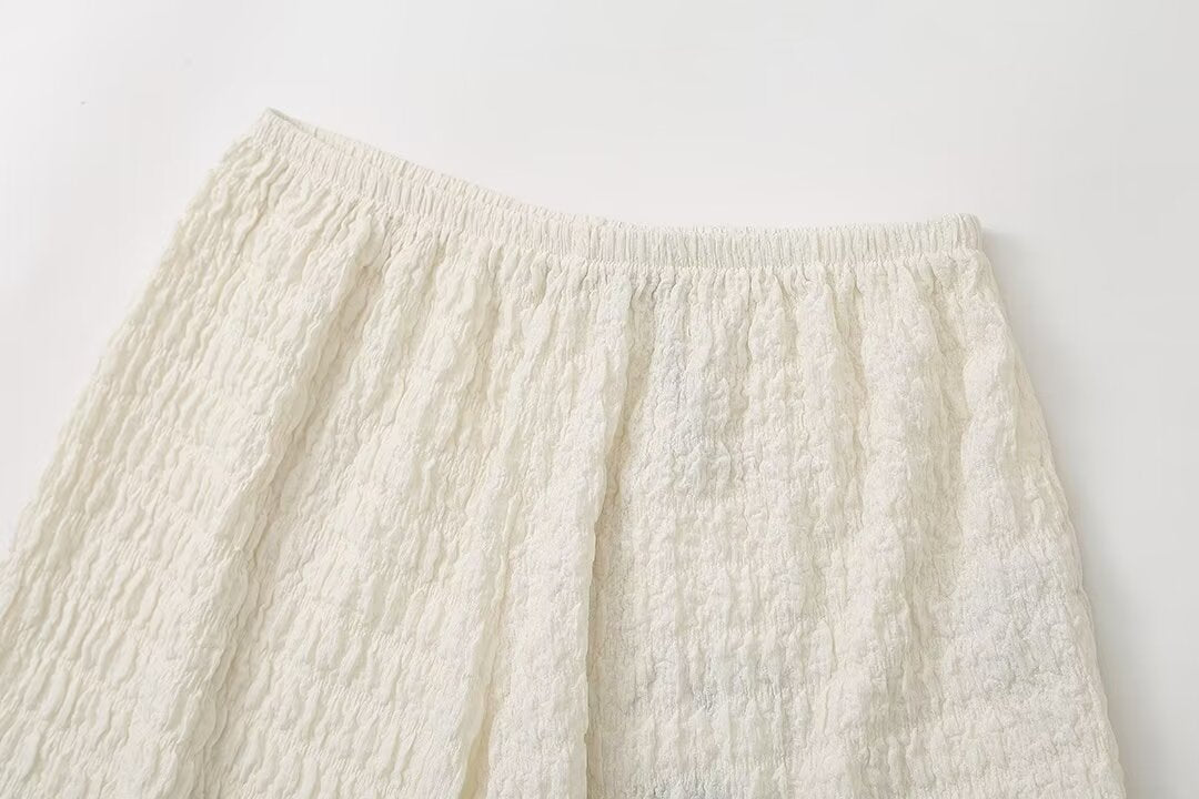 Casual Asymmetrical Sleeveless Top and Pants Sets