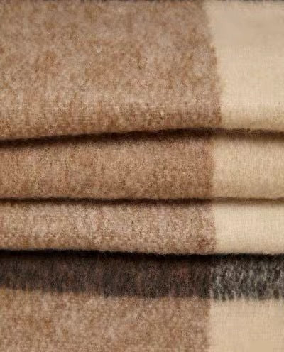 Patchwork Color Tassel Scarves