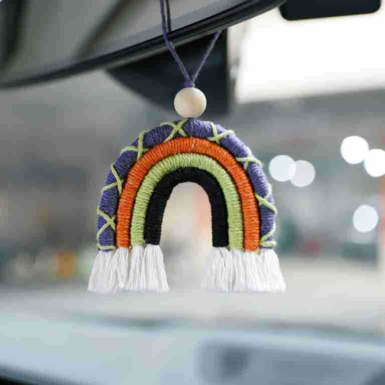 Rope Rainbow Tassel Halloween Hanging