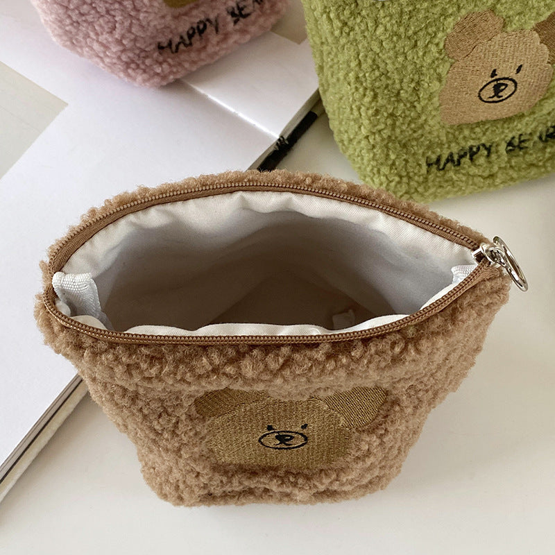 Plush Bear Cute Cosmetic Bag