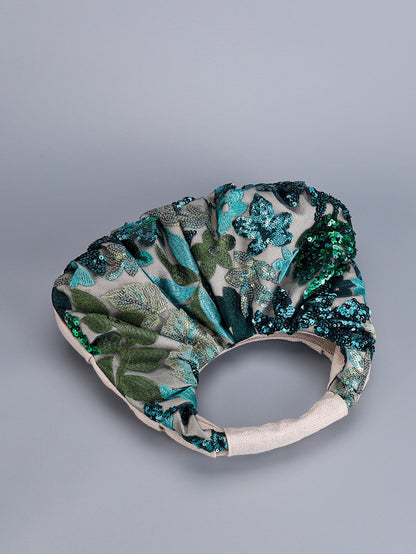 Elegant Sequin Embroidered Handbag