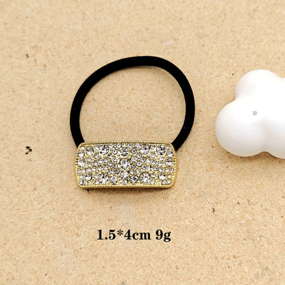 Trendy Rhinestone Starfish Ponytail Hair Tie