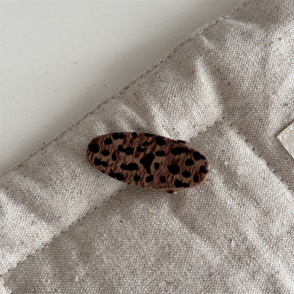 Leopard Simple Vintage Hair Clips