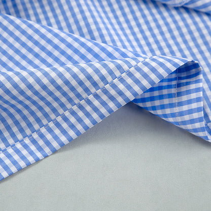 Plaid String Tie Homewear Sets