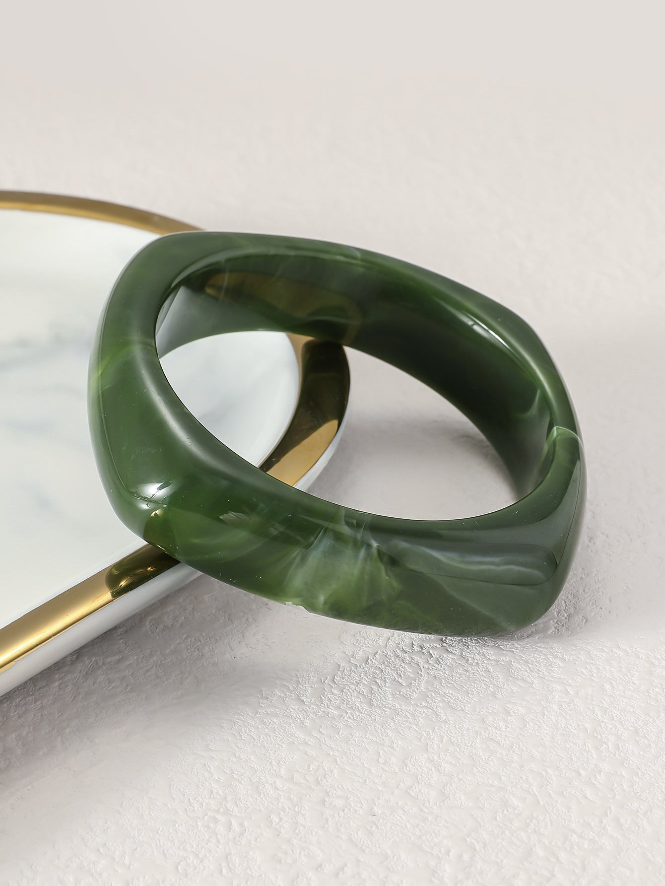 Vintage Irregular Translucent Geometric Bracelet