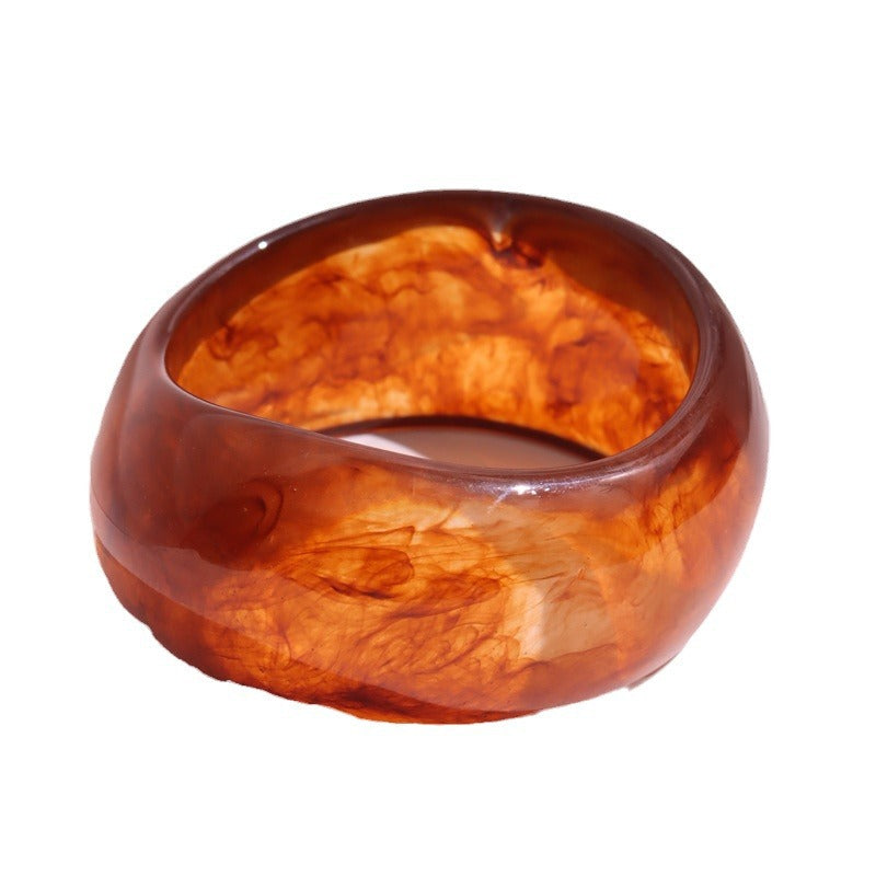 Colorful Irregular Single Acrylic Bracelets