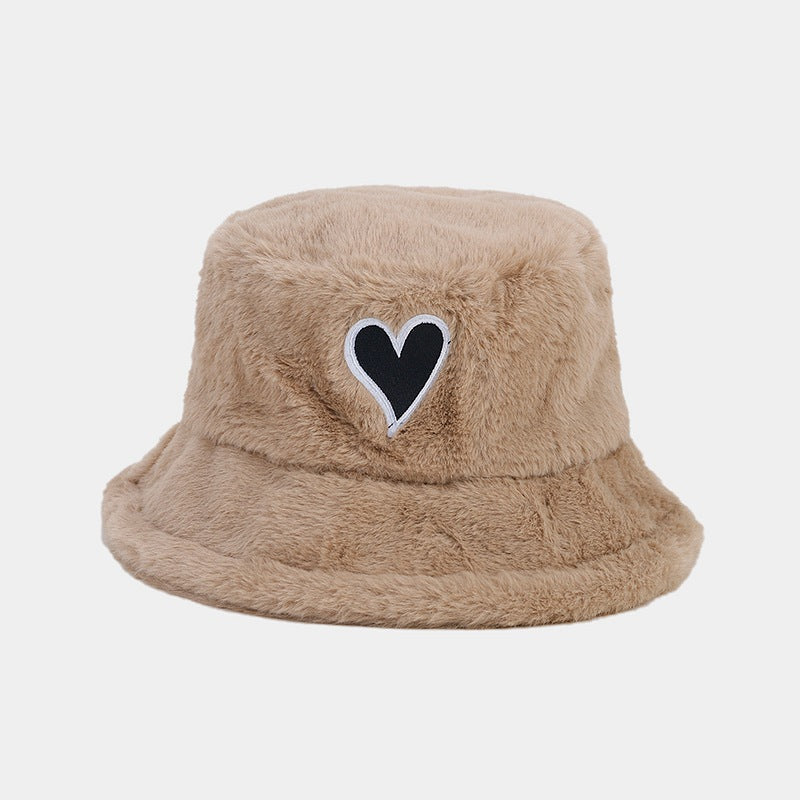 Love Patch Simple Soft Bucket Hats