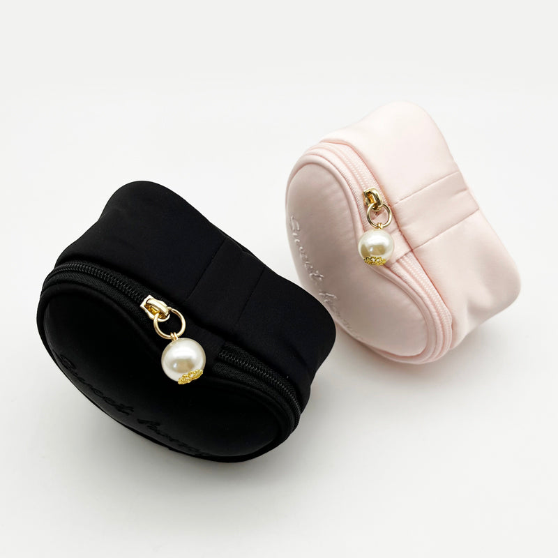 Cute Letter Embroidered Jewelry Case