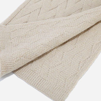 3PCS Solid Color Twist Hat & Scarf Sets