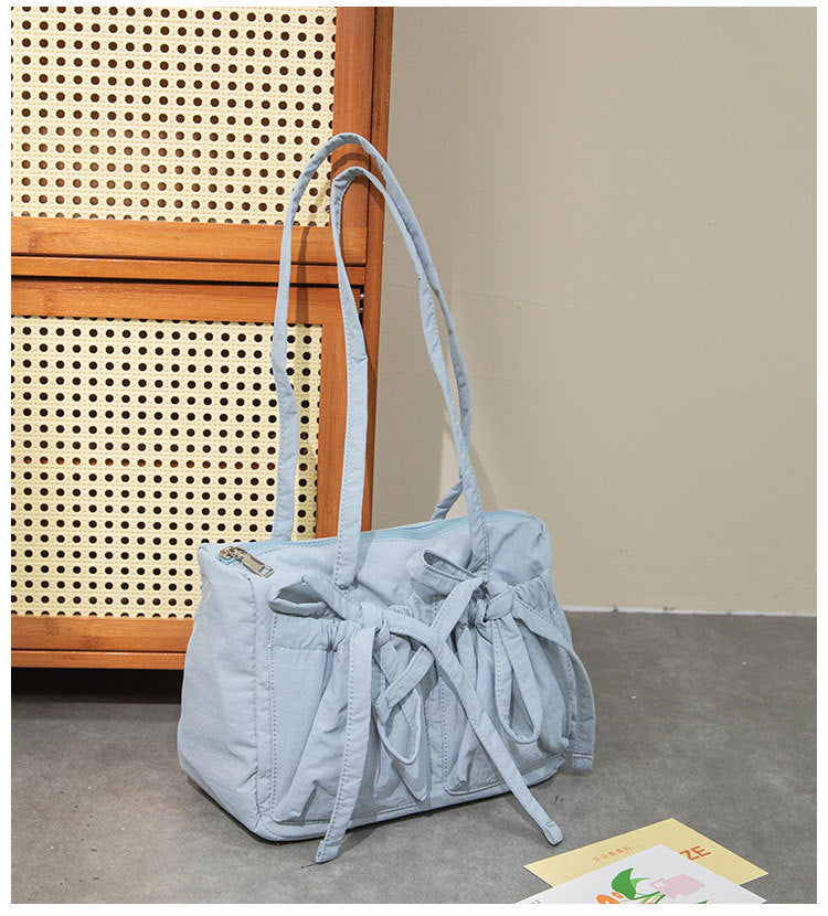 Bow Knot Sweet Casual Simple Shoulder Bag