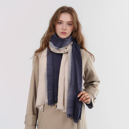 2+ Gradual Color Elegant Scarves
