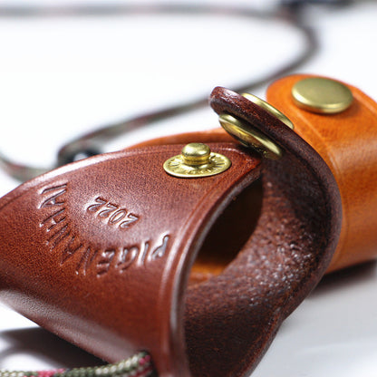 Vintage Anti-Slip Leather Eyeglass Strap