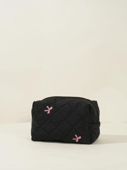 Bows Print Large Capacity Make Up Bag