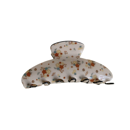 Cute Flower Geometric Acrylic Hair Claw