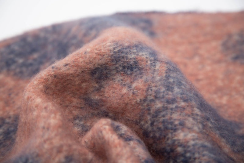 Floral Print Contrast Color Scarves