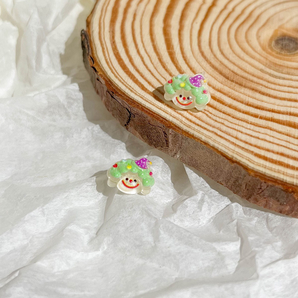 Cute Mini Pumpkin Ghost Halloween Stud Earrings