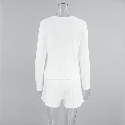 Soft Knit Jacquard Homewear Sets