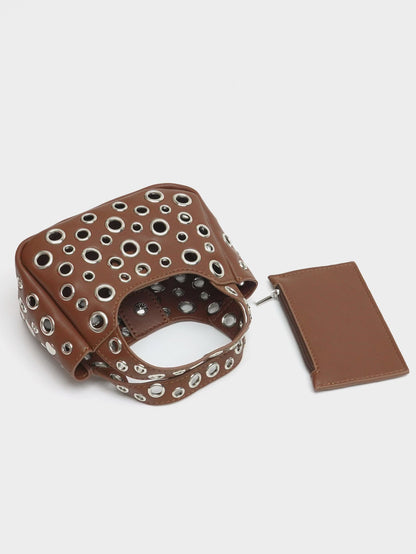 Vintage Hollow Out Mini Shoulder Bag