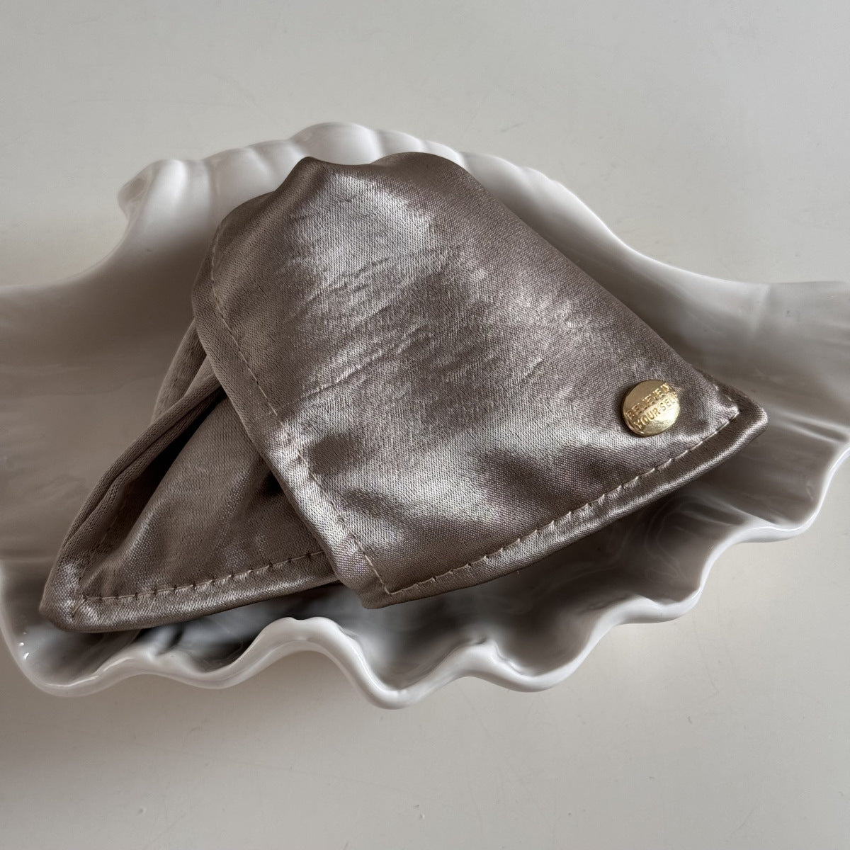 Chic Satin Triangle Hair Claw