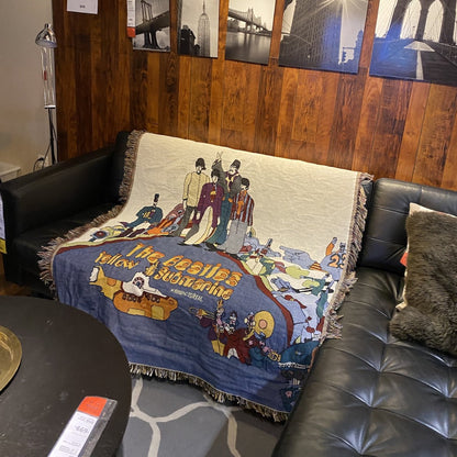 Retro Artistic Beatles Abbey Road Soft Blanket