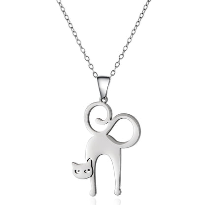 Halloween Pumpkin Ghost Pendant Necklace