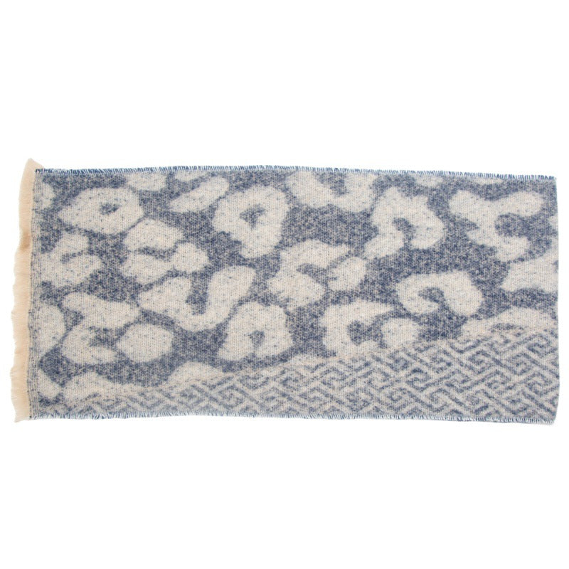 Vintage Leopard Print Soft Scarves