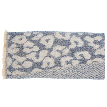 Vintage Leopard Print Soft Scarves