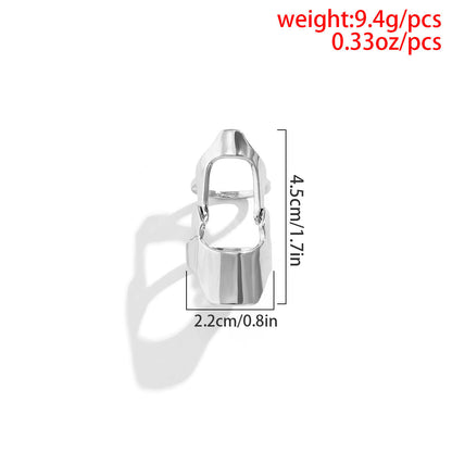 Hellow Geometric Exaggerated Index Ring