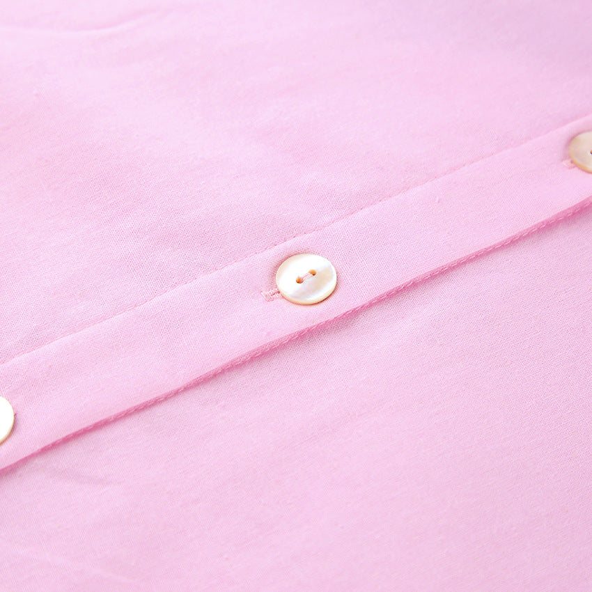 Solid Color Loose Simple Homewear Sets