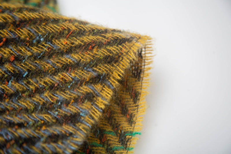 Gradient Color Tassel Soft Scarves