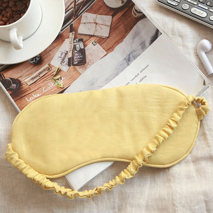 Pure Linen Sleep Blocking Light Eye Mask