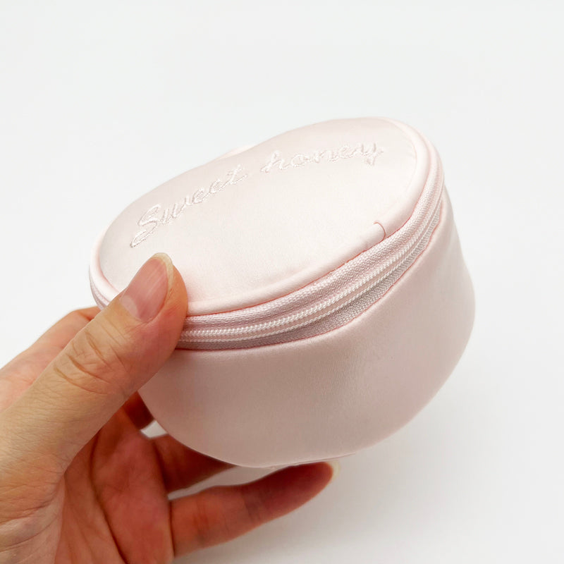 Cute Letter Embroidered Jewelry Case