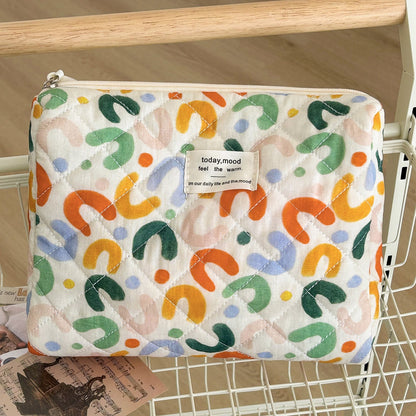 Colorful Letter Cute Make Up Bag