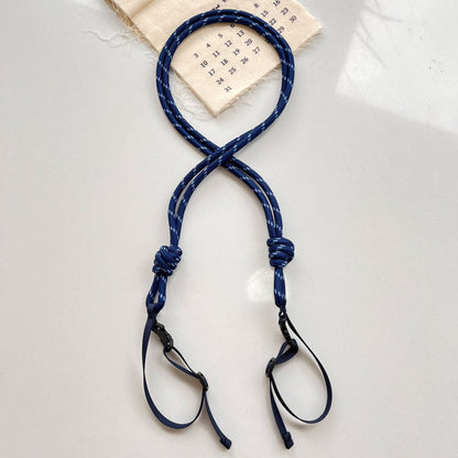 Mini Embrodered Nylon Shopping Shoulder Bag