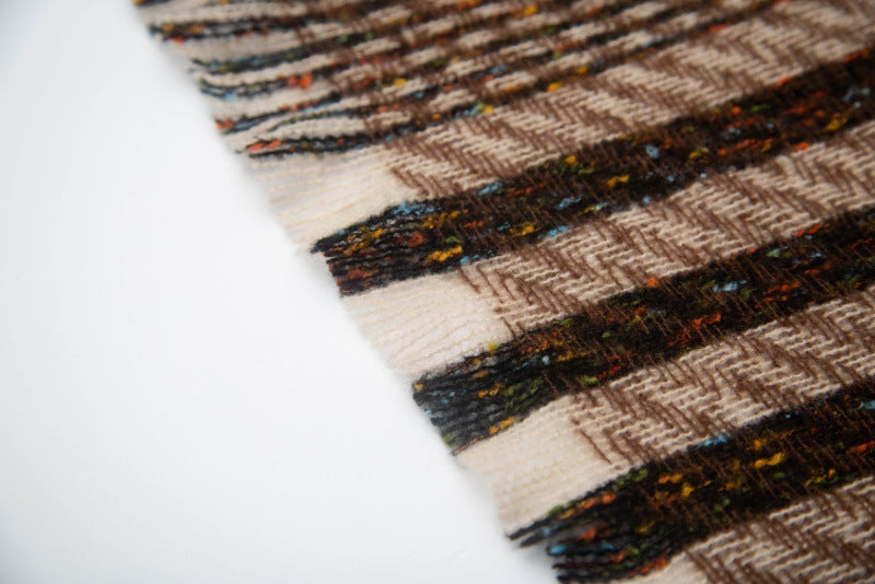 Vintage Stripe Patchwork Scarves