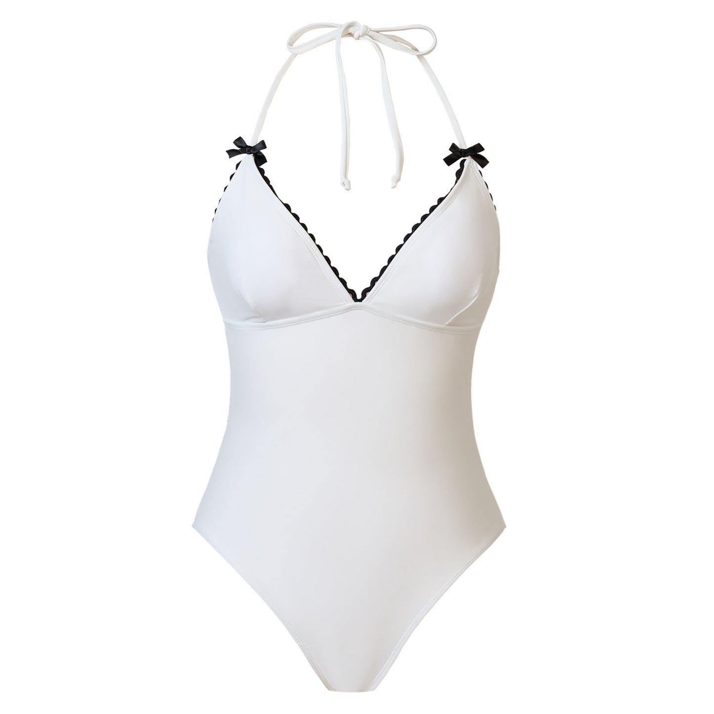 String One Piece Swimwear with Cover