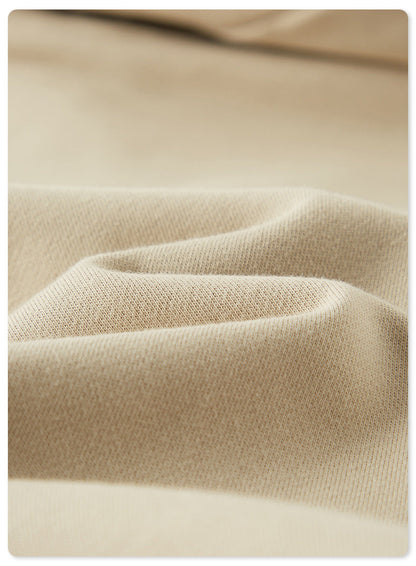 Solid Color Loose Long Sleeve Hoodie