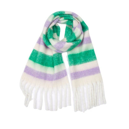 Coloful Plaid Tassel Scarves