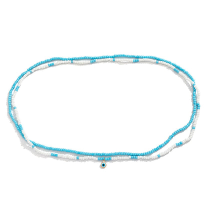 Simple Beaded Shell Waist Chain