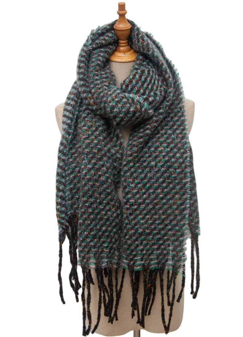 Vintage Tassle Simple Scarves