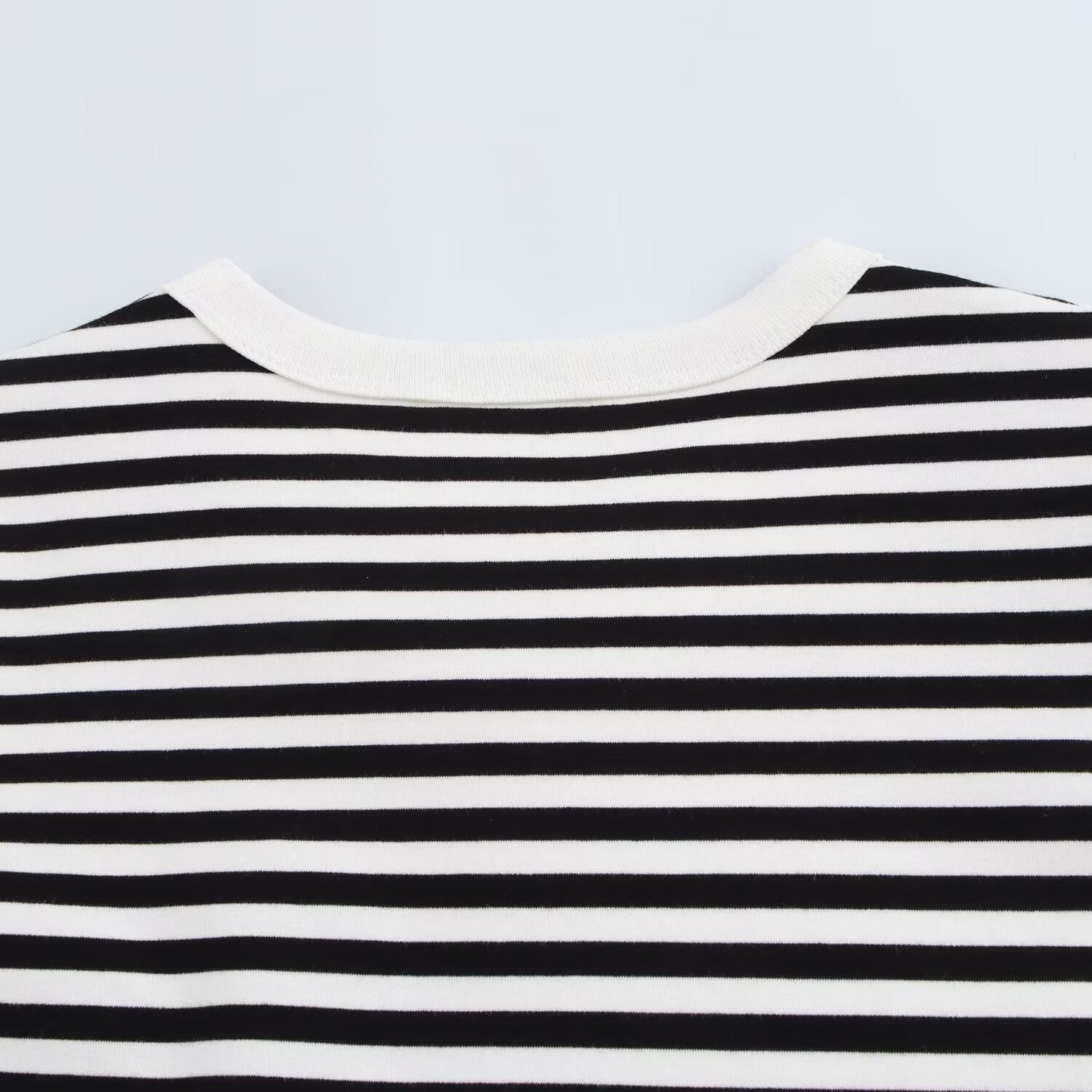 Simple Solid Color Round Neck T-Shirt