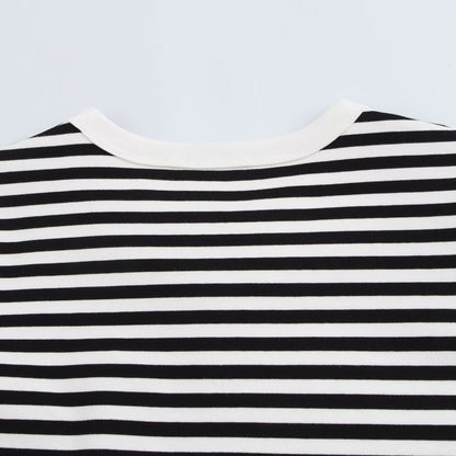 Simple Solid Color Round Neck T-Shirt