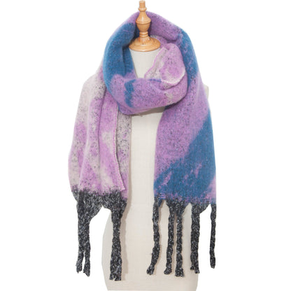 Patchwork Color Star Print Scarves
