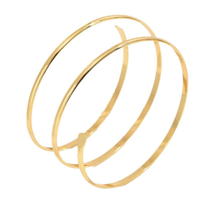 Simple Layered Punk Arm Cuff