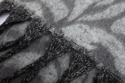 Zebra Print Tassel Scarves