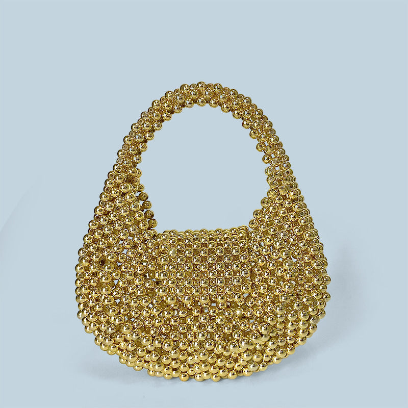 Mini Beads Handmade Party  Handbag