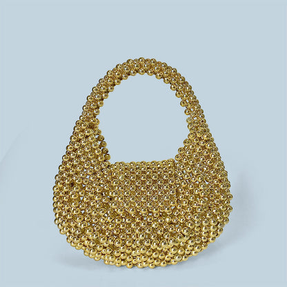 Mini Beads Handmade Party  Handbag