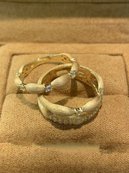 Layered Rhinestone Vintage Elegant Rings