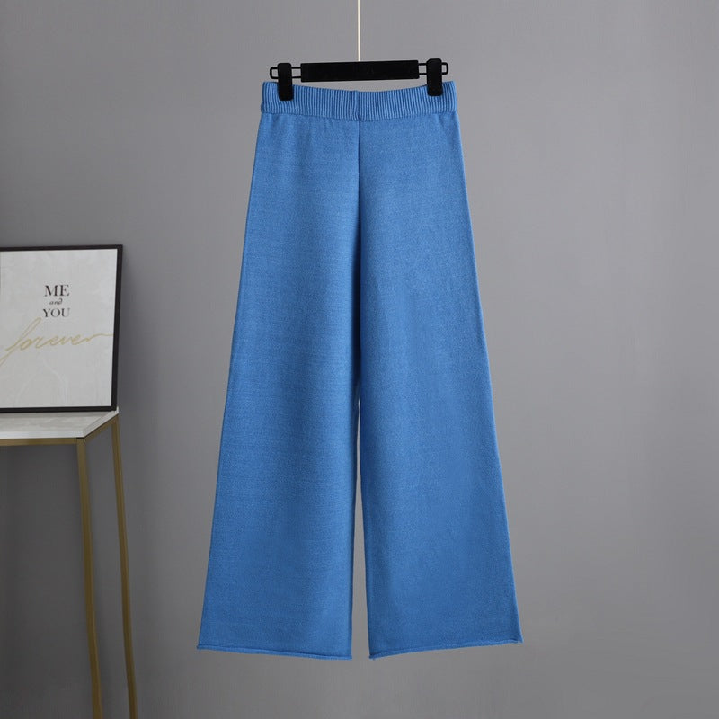 2+ Loose High Collar Knit Sets